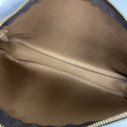 Louis Vuitton Pouch Monogram Pochette Soir Brown — view 4