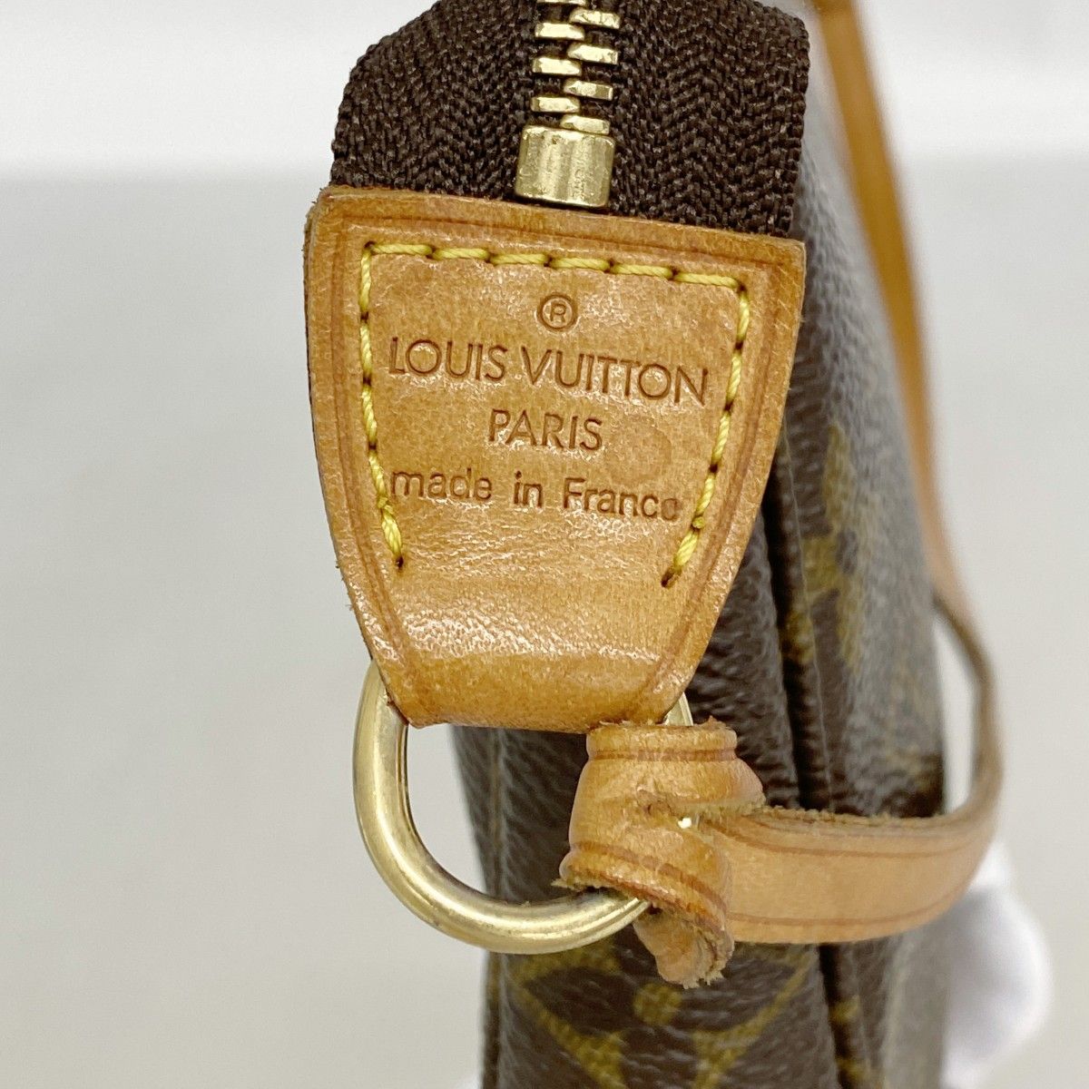 Louis Vuitton Pouch Monogram Pochette Soir Brown — view 5