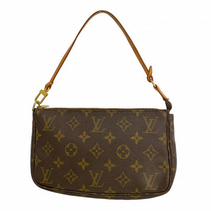 Louis Vuitton Pouch Monogram Pochette Soir Brown