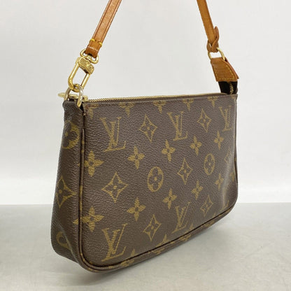 Louis Vuitton Pouch Monogram Pochette Soir Brown — view 2