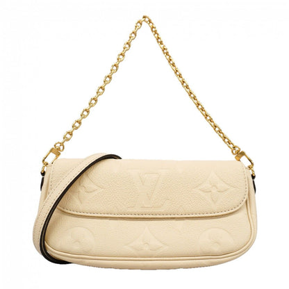 Louis Vuitton Handbag Monogram Empreinte Chain Cream 2-Way