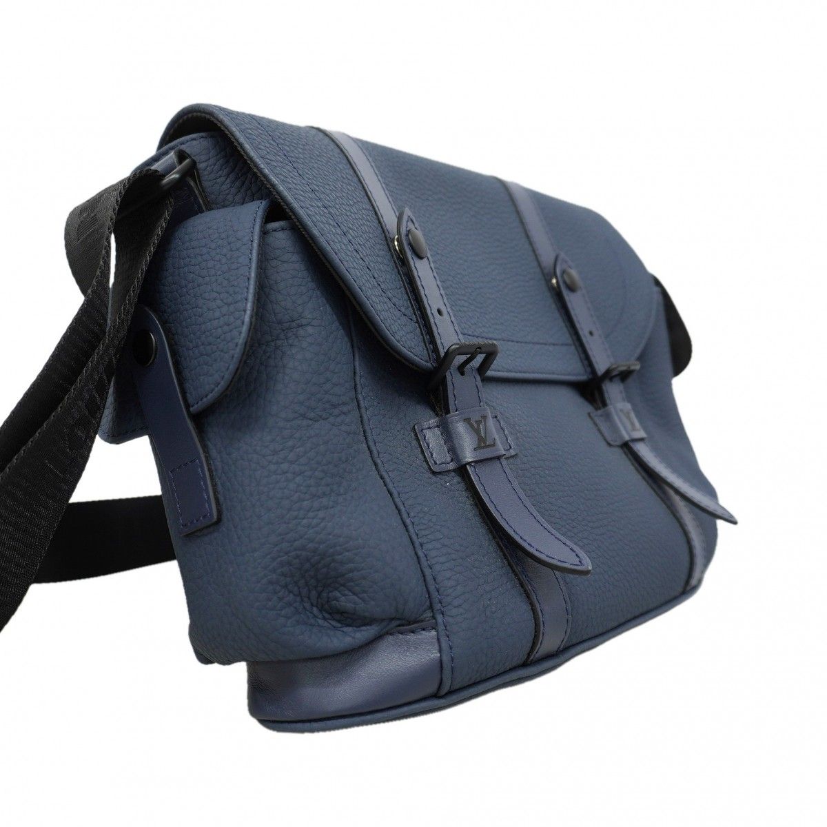 Louis Vuitton Shoulder Bag Christopher Messenger Blue Marine — view 2