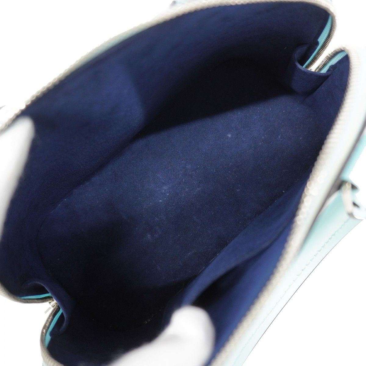 Louis Vuitton Handbag Epi Alma BB Blue 2-Way — view 4