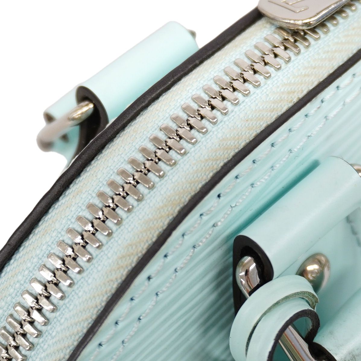 Louis Vuitton Handbag Epi Alma BB Blue 2-Way — view 7