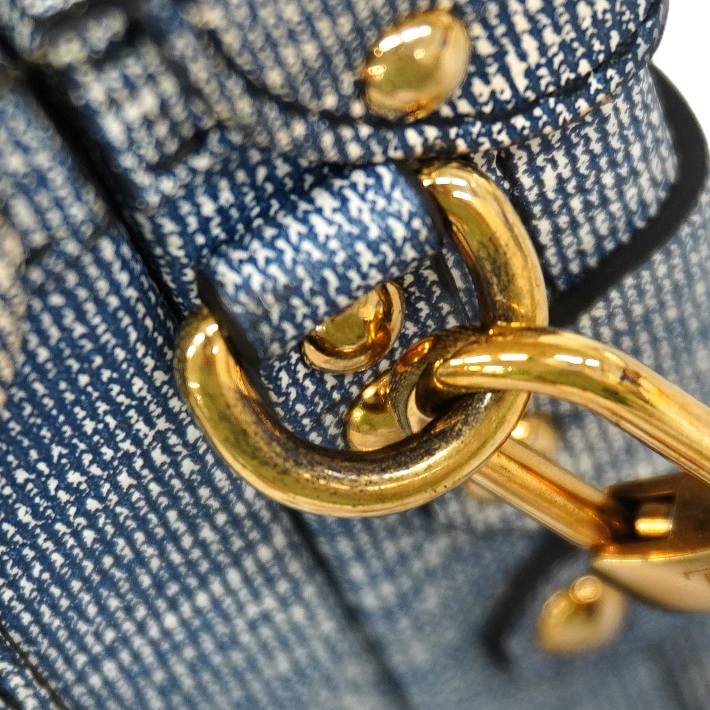 Louis Vuitton Shoulder Bag Blue — view 8