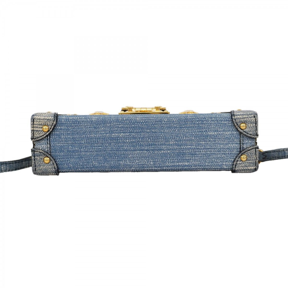 Louis Vuitton Shoulder Bag Blue — view 3