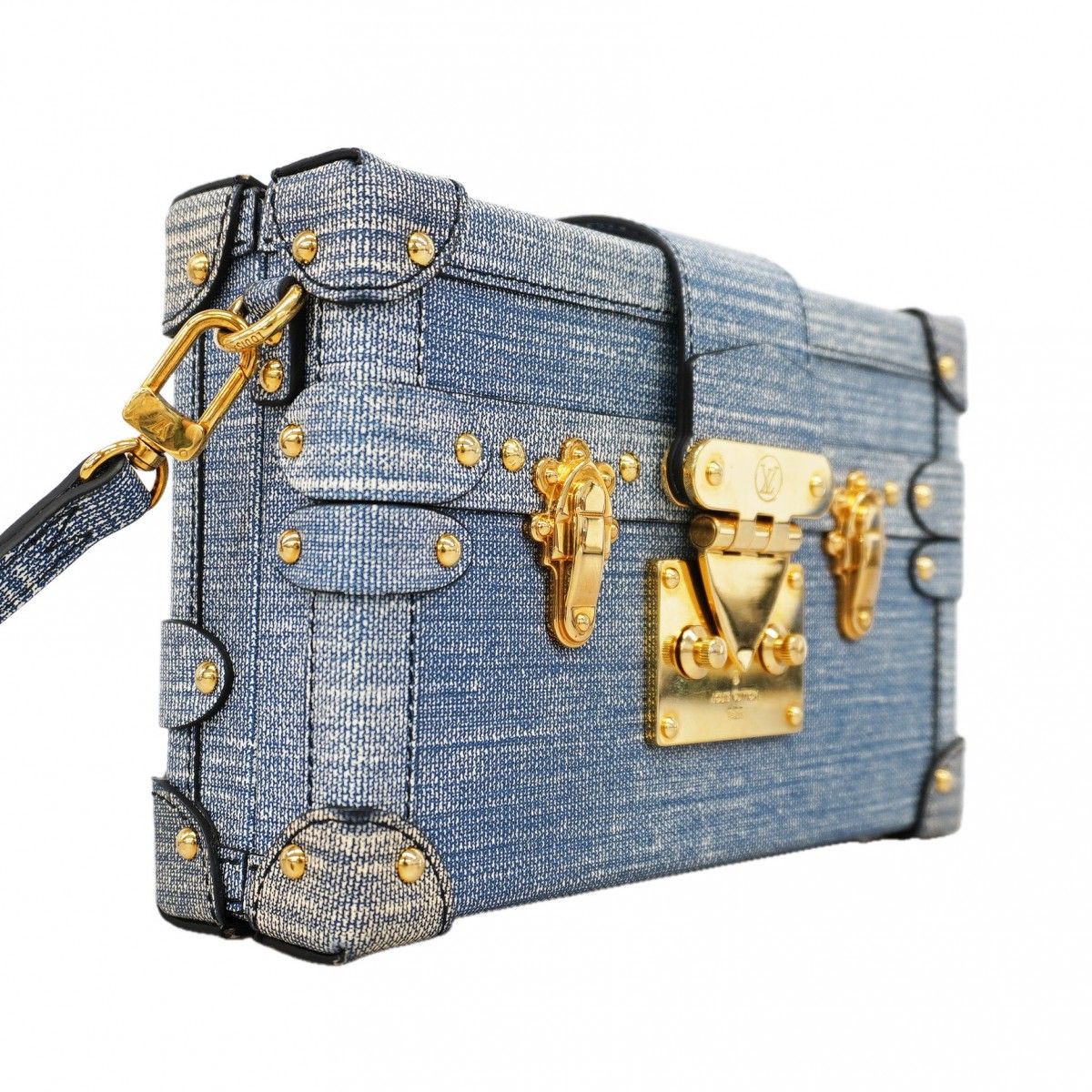 Louis Vuitton Shoulder Bag Blue — view 2