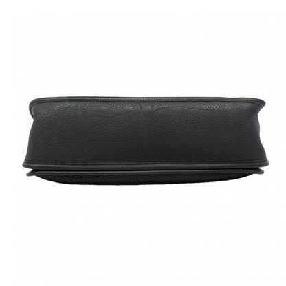 Hermes Shoulder Bag Taurillon Clemence Black Silver — view 3