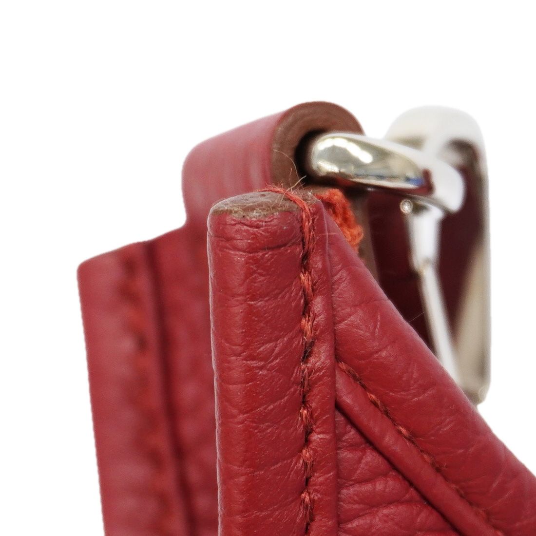Hermes Shoulder Bag Taurillon Clemence Silver — view 6