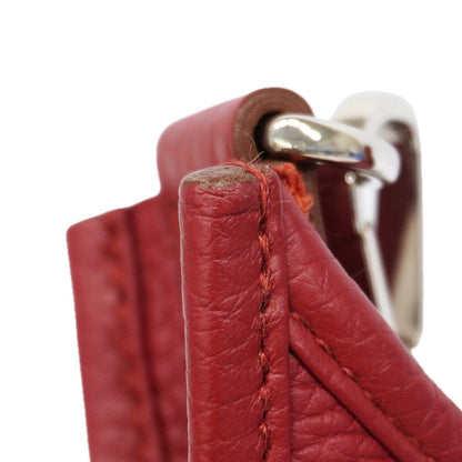 Hermes Shoulder Bag Taurillon Clemence Silver — view 6