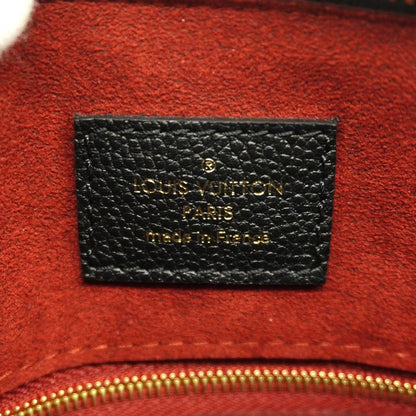 Louis Vuitton Handbag Monogram Empreinte Bicolor Speedy Bandouliere 25 Black — view 5
