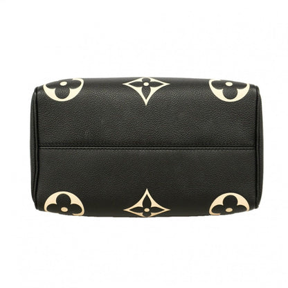 Louis Vuitton Handbag Monogram Empreinte Bicolor Speedy Bandouliere 25 Black — view 3