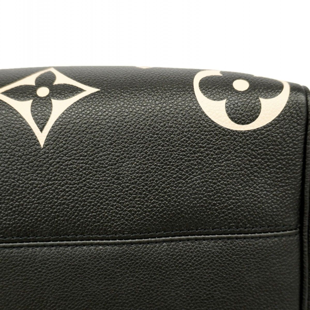 Louis Vuitton Handbag Monogram Empreinte Bicolor Speedy Bandouliere 25 Black — view 7