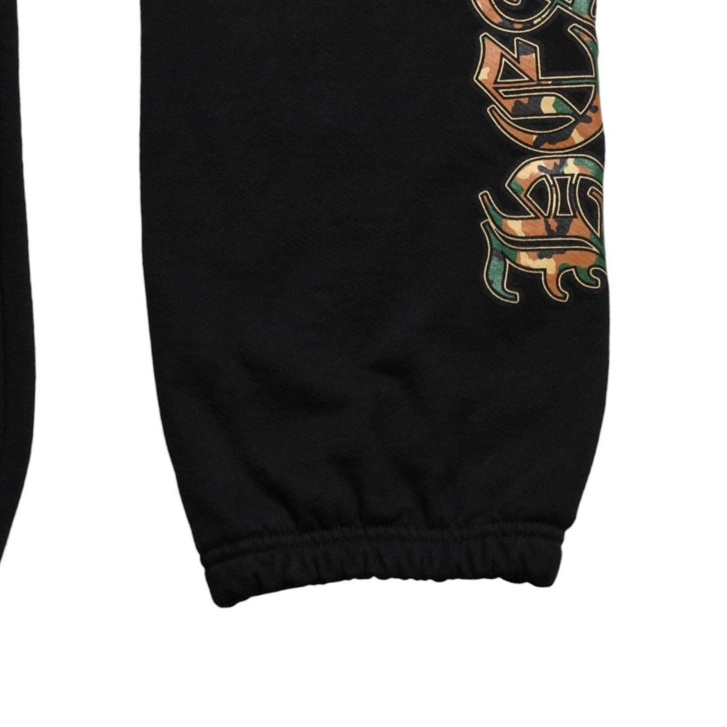 Chrome Hearts Camo Triple Cross Sweatpants Cemetery Vintage English Logo Pants — view 4