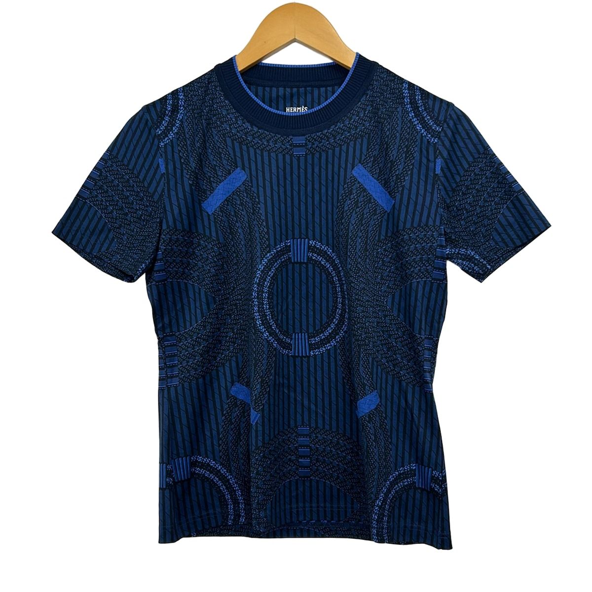 Hermes Short Sleeve T-Shirt Navy