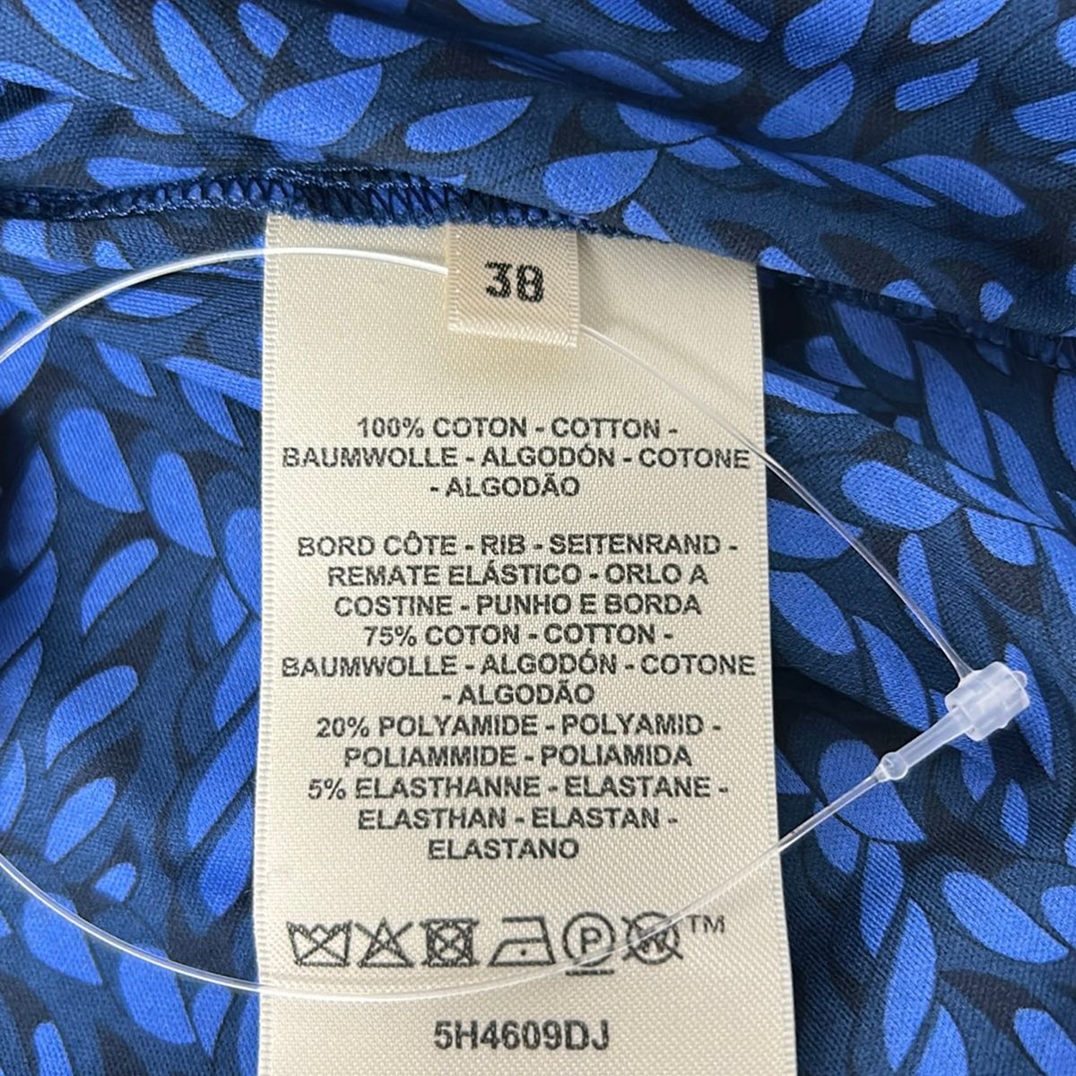 Hermes Short Sleeve T-Shirt Navy — view 4