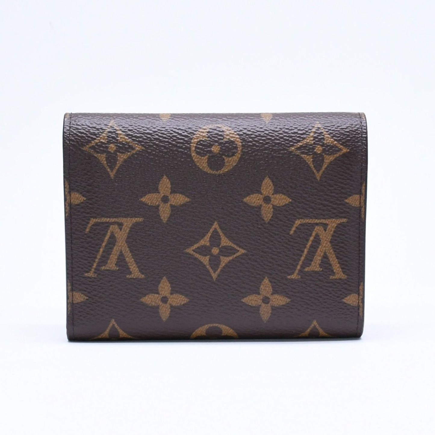 Louis Vuitton Portefeuille Victorine Trifold Wallet Monogram Brown Fuchsia — view 2
