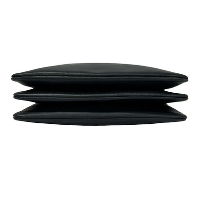 Celine Shoulder Bag Trio Large Black Leather — view 5
