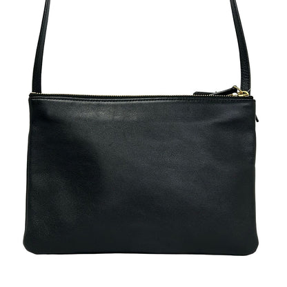 Celine Shoulder Bag Trio Large Black Leather — view 3
