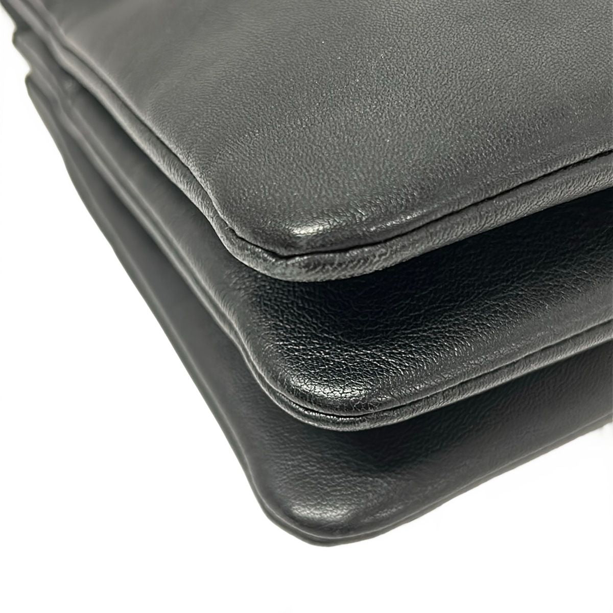 Celine Shoulder Bag Trio Large Black Leather — view 6