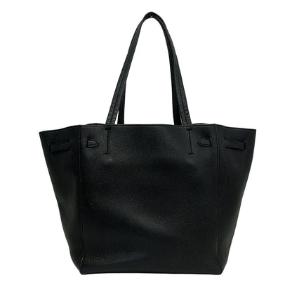 Celine Tote Cabaphantom Small with Belt Black Leather — view 3