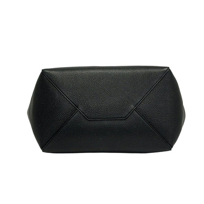 Celine Tote Cabaphantom Small with Belt Black Leather — view 5