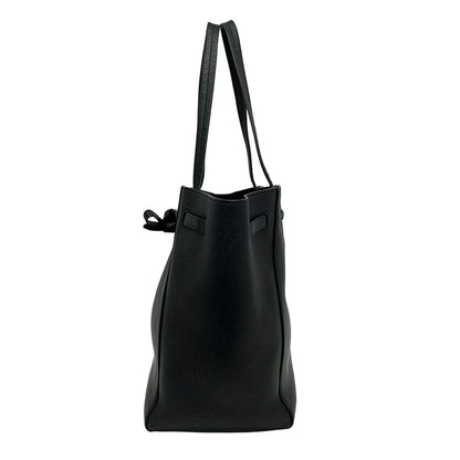 Celine Tote Cabaphantom Small with Belt Black Leather — view 2