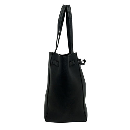 Celine Tote Cabaphantom Small with Belt Black Leather — view 4