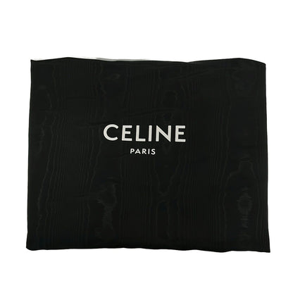 Celine Tote Cabaphantom Small with Belt Black Leather — view 8