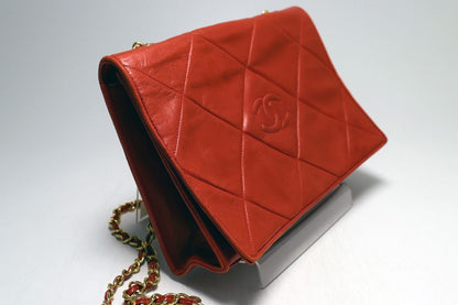 Chanel Quilted Lambskin Chain Shoulder — view 4