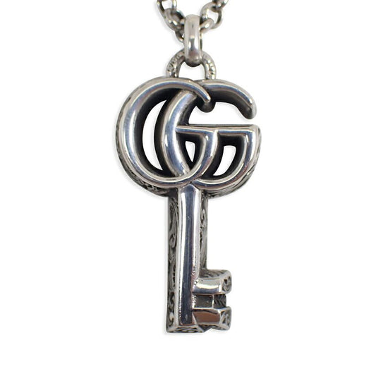 Gucci 925 Double Key Arabesque Pendant