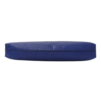 Loewe Clutch Anagram T Pouch Leather Navy Blue — view 3