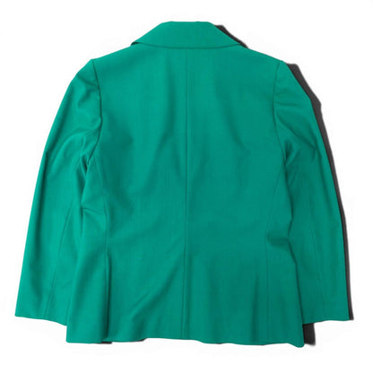 Saint Laurent Tailored Jacket Uncon 38 Green — view 2