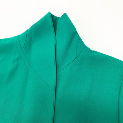 Saint Laurent Tailored Jacket Uncon 38 Green — view 8