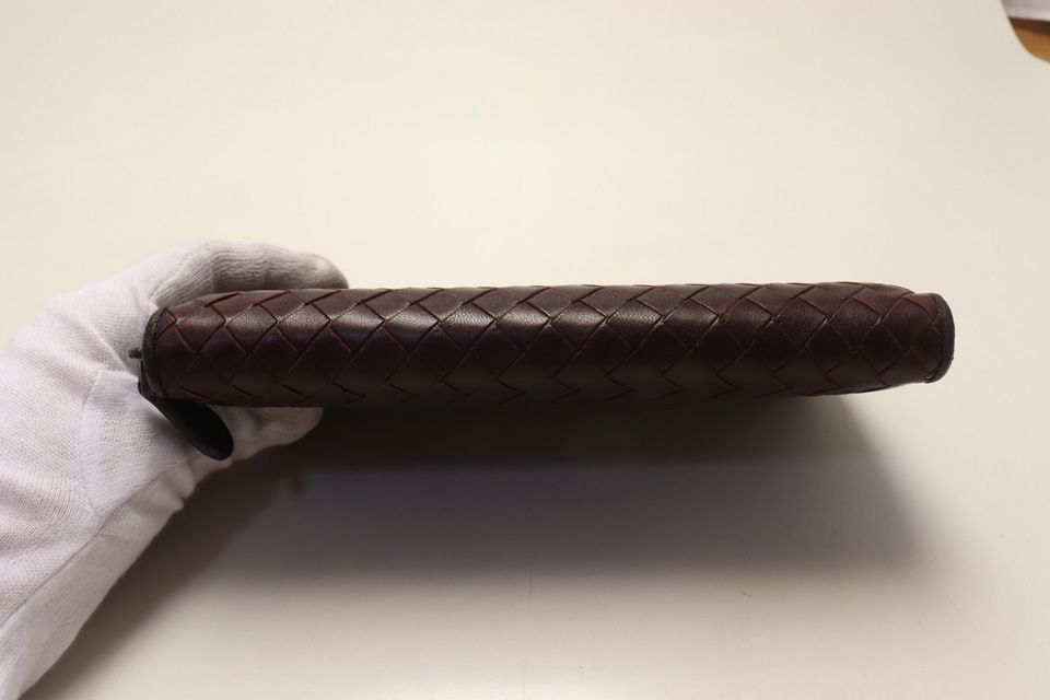 Bottega Veneta Intre Croco Leather Zip Around Wallet — view 3