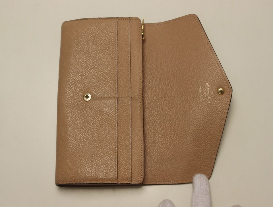 Louis Vuitton Monogram Empreinte Portefeuille Sarah Wallet — view 4