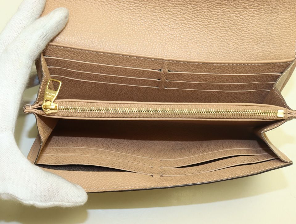 Louis Vuitton Monogram Empreinte Portefeuille Sarah Wallet — view 6