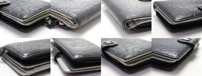 Chanel Camellia Lambskin Bifold Wallet — view 5