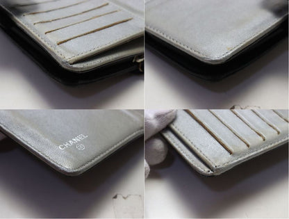 Chanel Camellia Lambskin Bifold Wallet — view 8