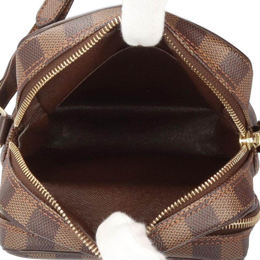 Louis Vuitton Amazon Damier Shoulder Bag Damiercanvas Brown Second — view 6