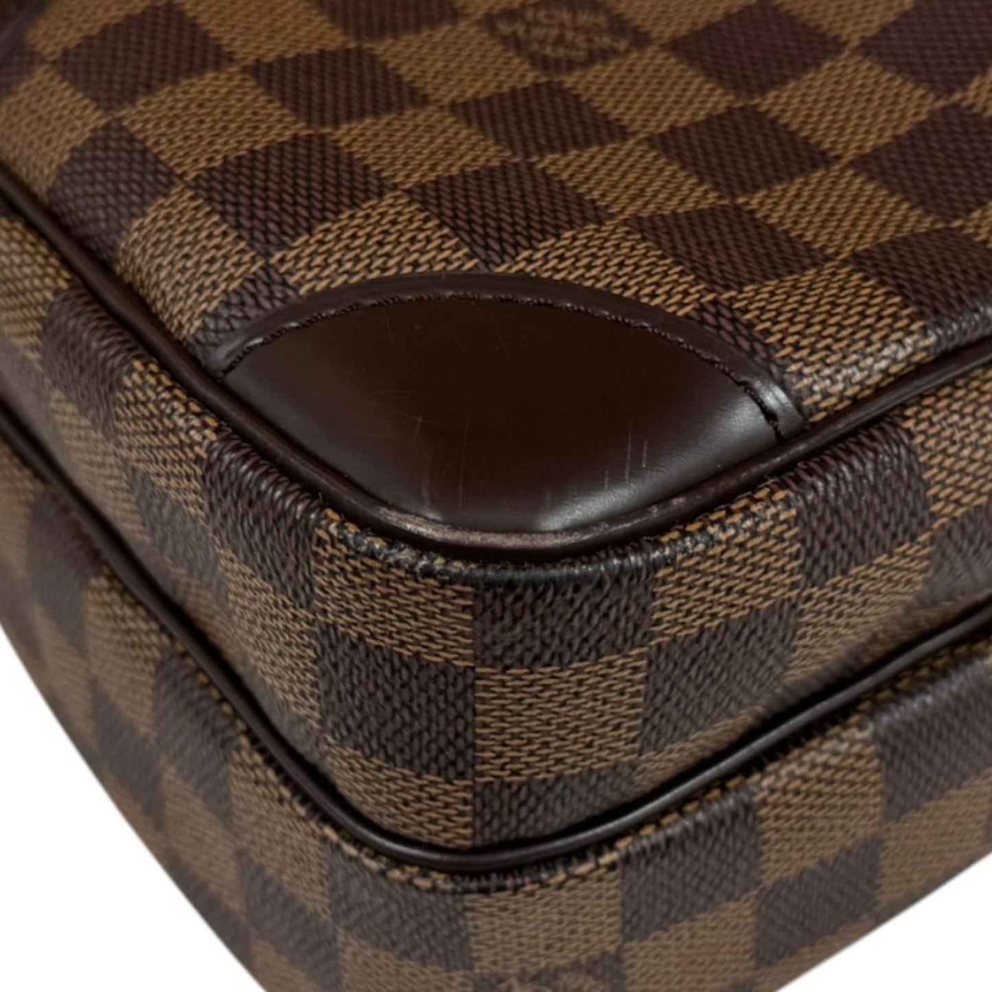 Louis Vuitton Amazon Damier Shoulder Bag Damiercanvas Brown Second — view 7