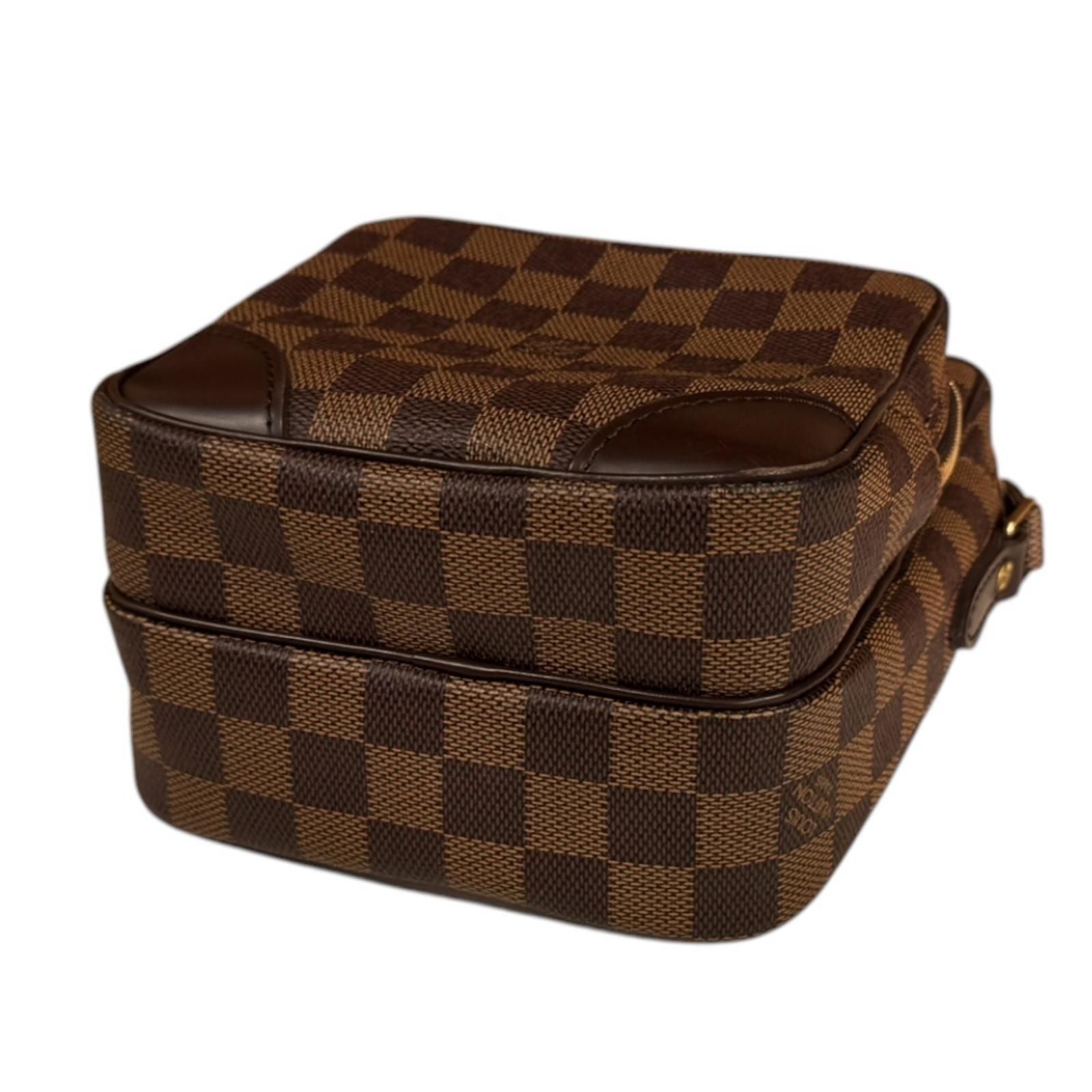 Louis Vuitton Amazon Damier Shoulder Bag Damiercanvas Brown Second — view 5
