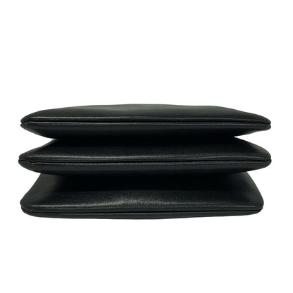 Celine Shoulder Bag Trio Black Crossbody Leather — view 5