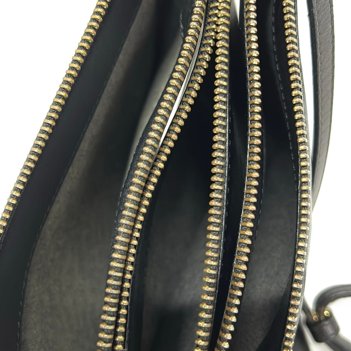 Celine Shoulder Bag Trio Black Crossbody Leather — view 7