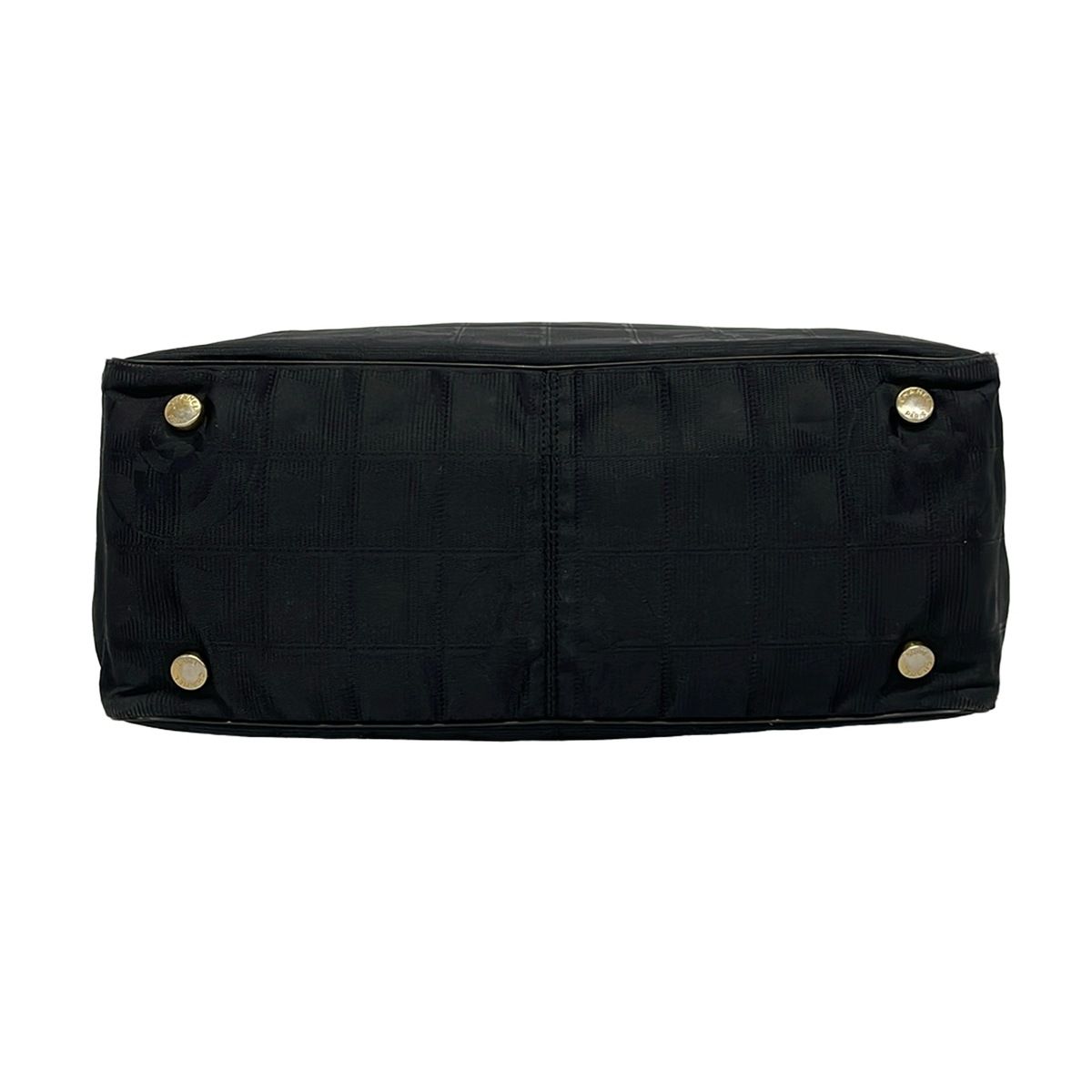 Chanel Tote New Travel Line PM Black Leather — view 5