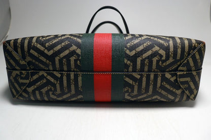 Gucci GG Carre Ido Bee Supreme Canvas Tote — view 3