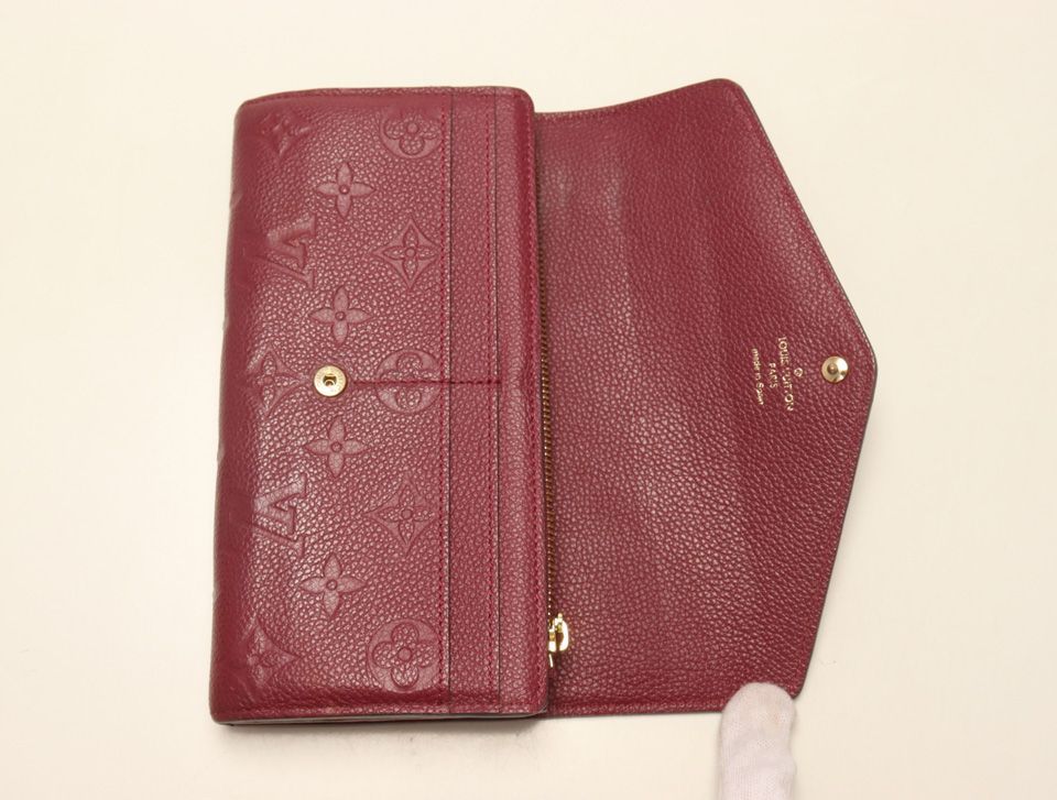 Louis Vuitton Monogram Empreinte Portefeuille Sarah Wallet — view 4