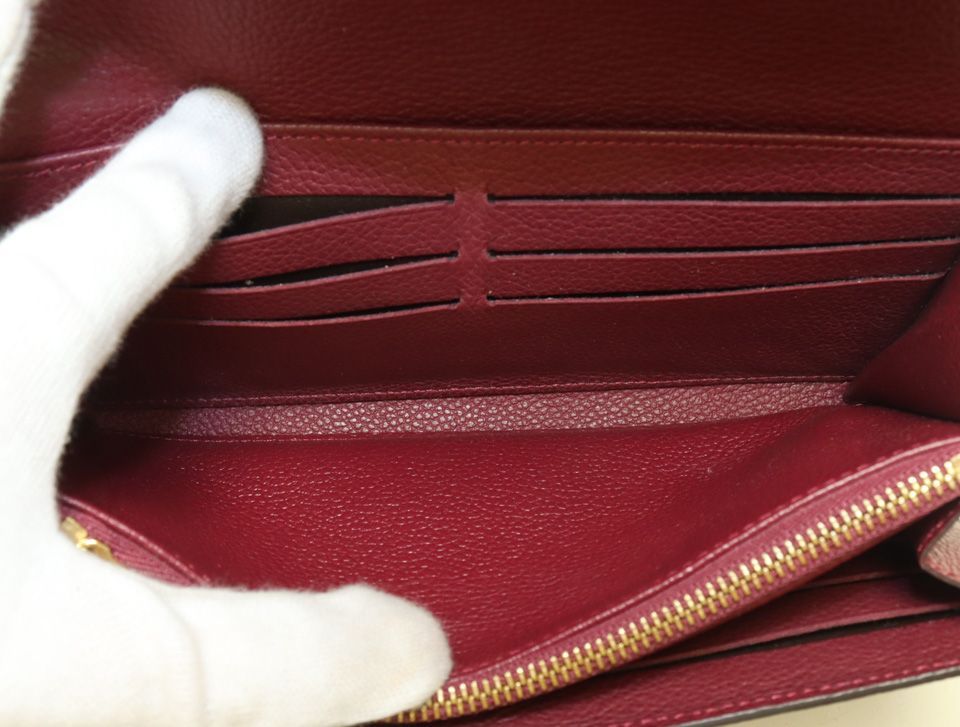 Louis Vuitton Monogram Empreinte Portefeuille Sarah Wallet — view 6