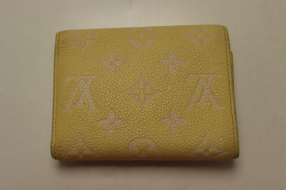 Louis Vuitton Monogram Empreinte Bicolor Victorine Trifold Wallet — view 2