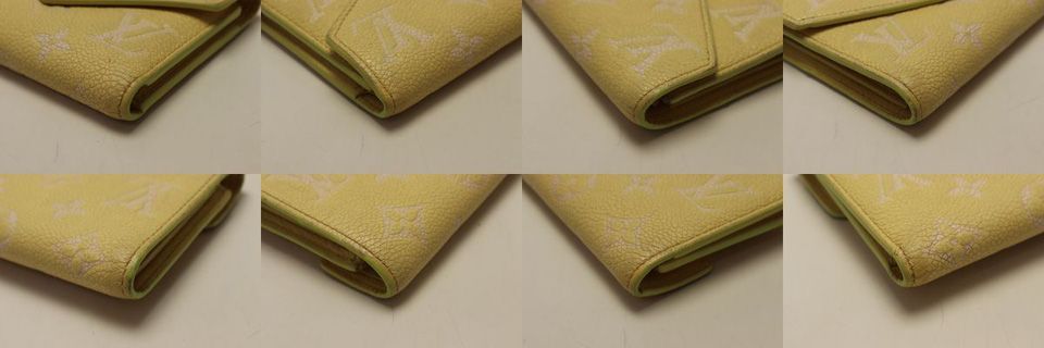 Louis Vuitton Monogram Empreinte Bicolor Victorine Trifold Wallet — view 5